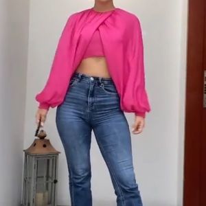 New Zara Pink Top